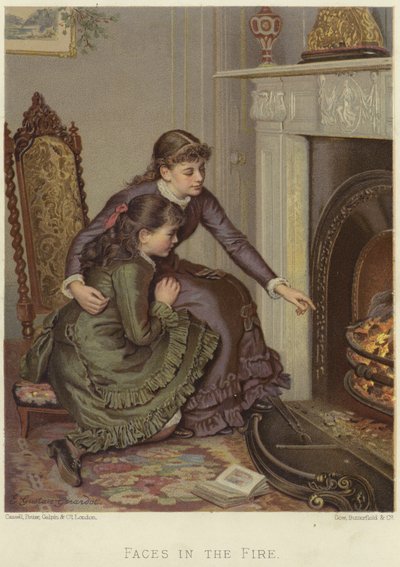 Gesichter im Feuer von Ernest Gustave Girardot